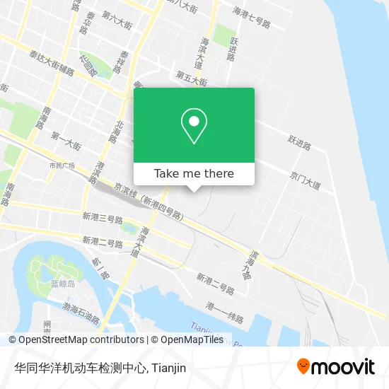 华同华洋机动车检测中心 map