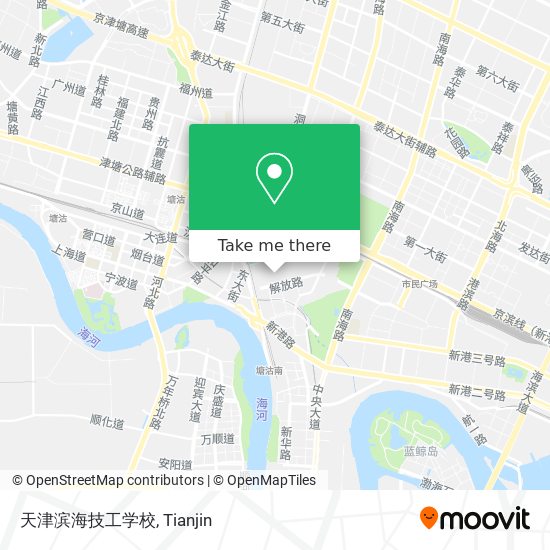 天津滨海技工学校 map