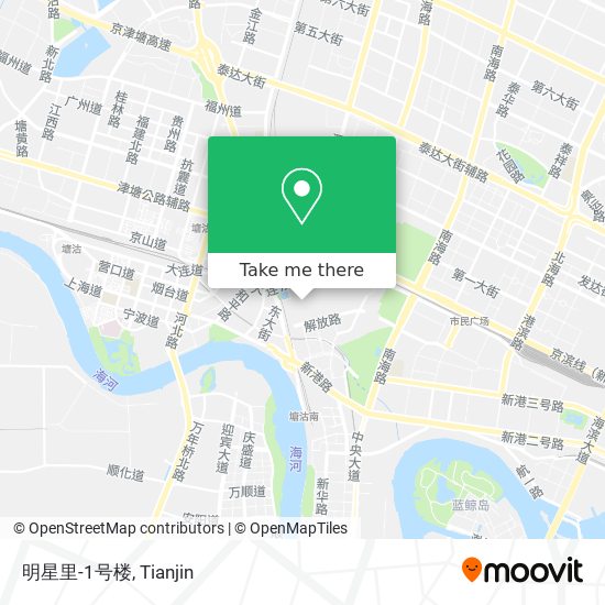 明星里-1号楼 map