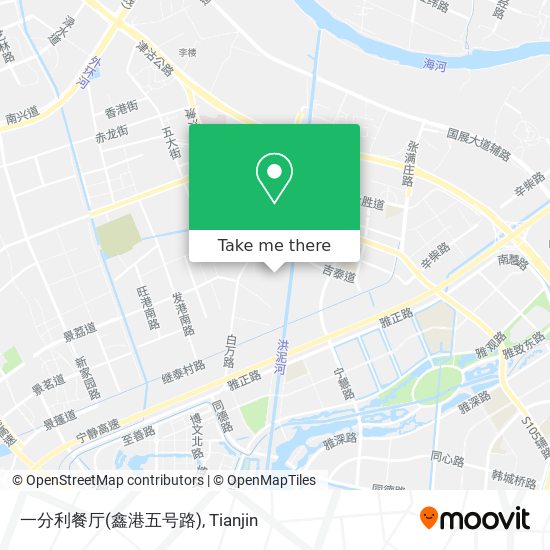 一分利餐厅(鑫港五号路) map