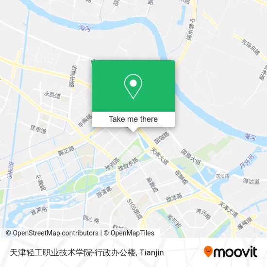 天津轻工职业技术学院-行政办公楼 map