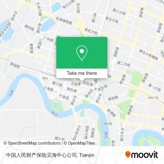 中国人民财产保险滨海中心公司 map