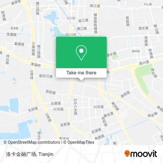 洛卡金融广场 map