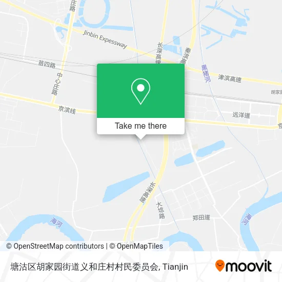塘沽区胡家园街道义和庄村村民委员会 map