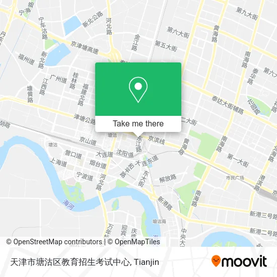 天津市塘沽区教育招生考试中心 map