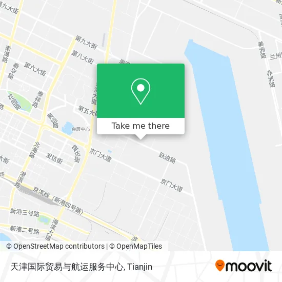 天津国际贸易与航运服务中心 map