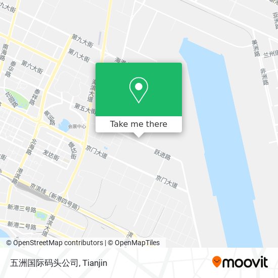 五洲国际码头公司 map