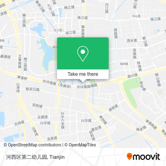 河西区第二幼儿园 map