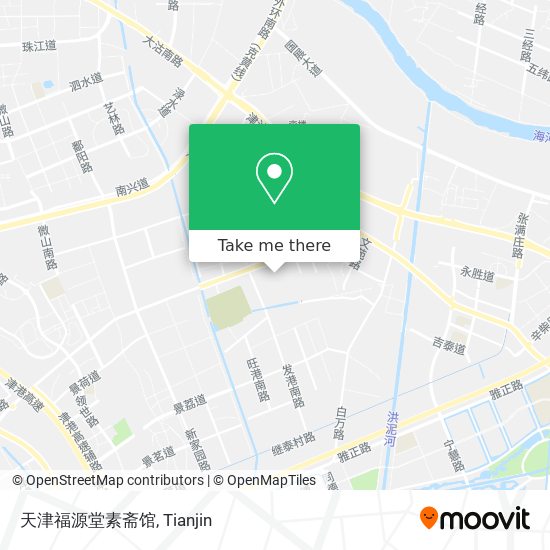 天津福源堂素斋馆 map