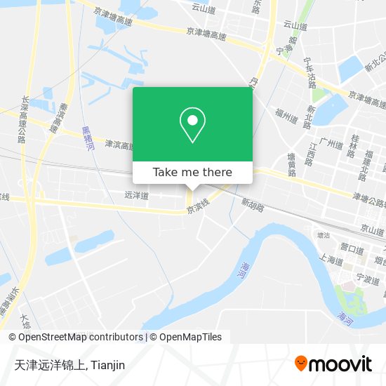 天津远洋锦上 map