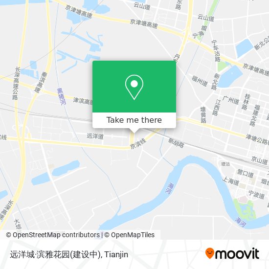 远洋城·滨雅花园(建设中) map