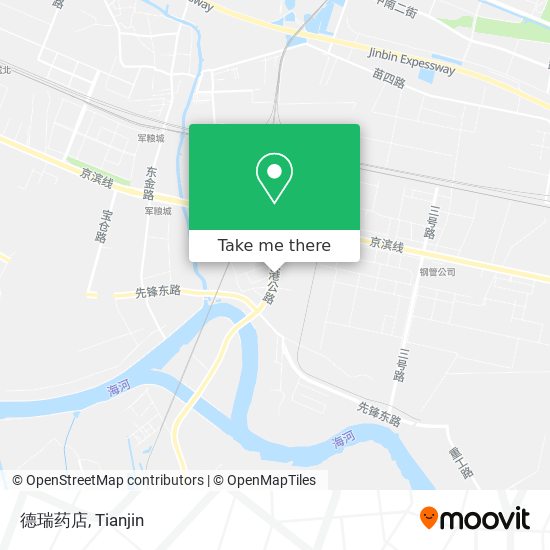 德瑞药店 map