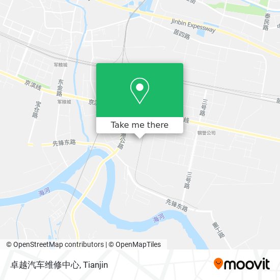 卓越汽车维修中心 map