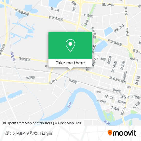 胡北小镇-19号楼 map