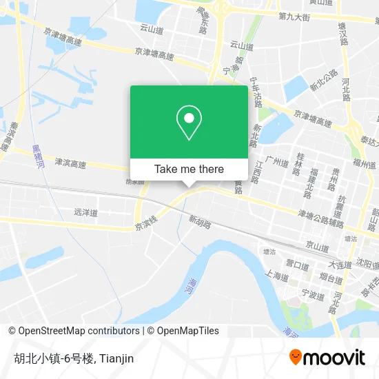 胡北小镇-6号楼 map