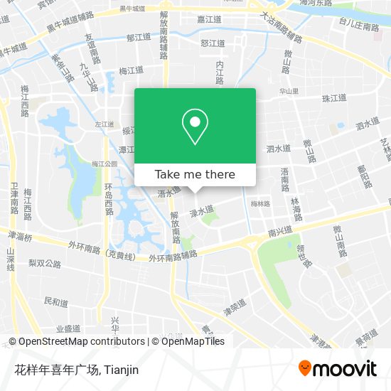 花样年喜年广场 map