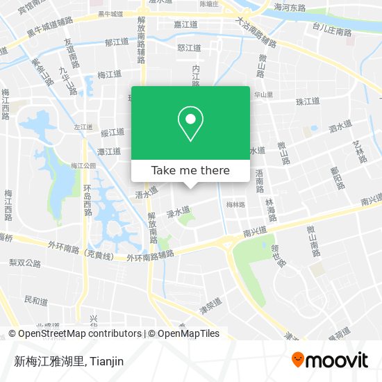 新梅江雅湖里 map