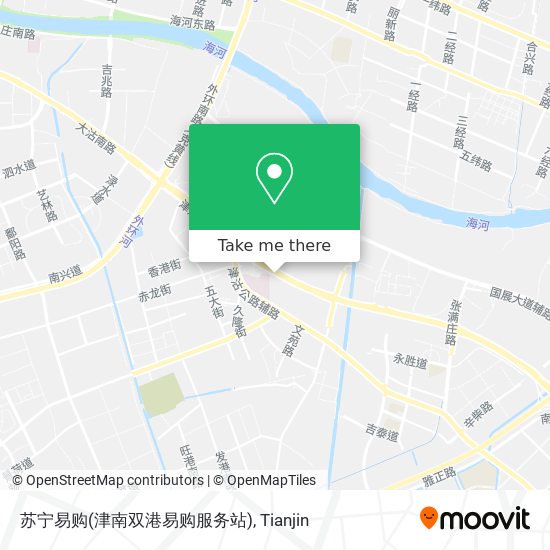 苏宁易购(津南双港易购服务站) map