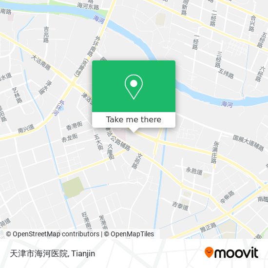 天津市海河医院 map
