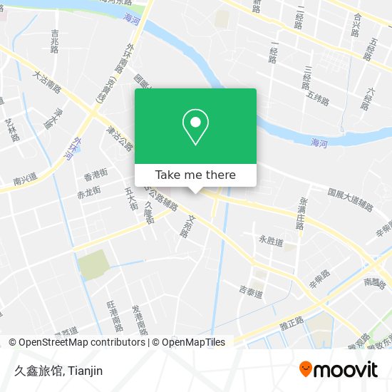 久鑫旅馆 map