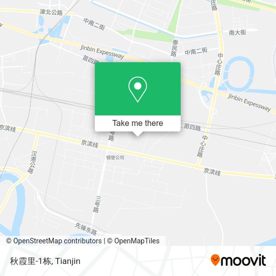 秋霞里-1栋 map