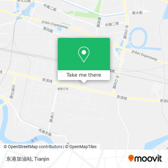 东港加油站 map
