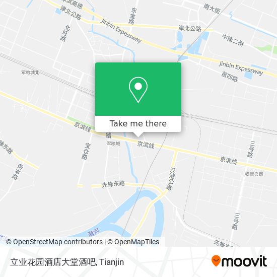 立业花园酒店大堂酒吧 map
