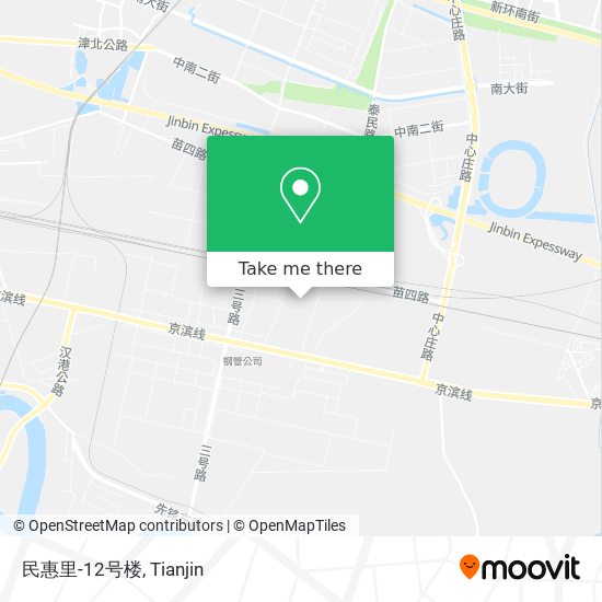 民惠里-12号楼 map