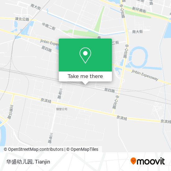 华盛幼儿园 map