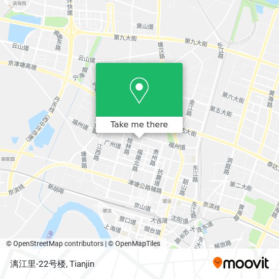 漓江里-22号楼 map