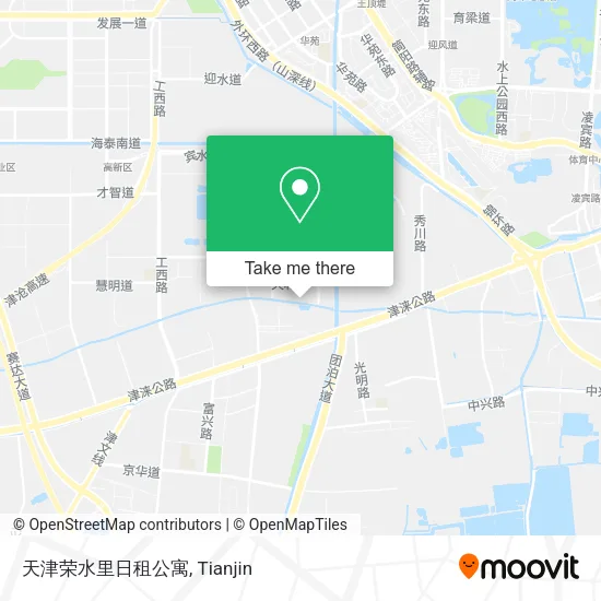 天津荣水里日租公寓 map