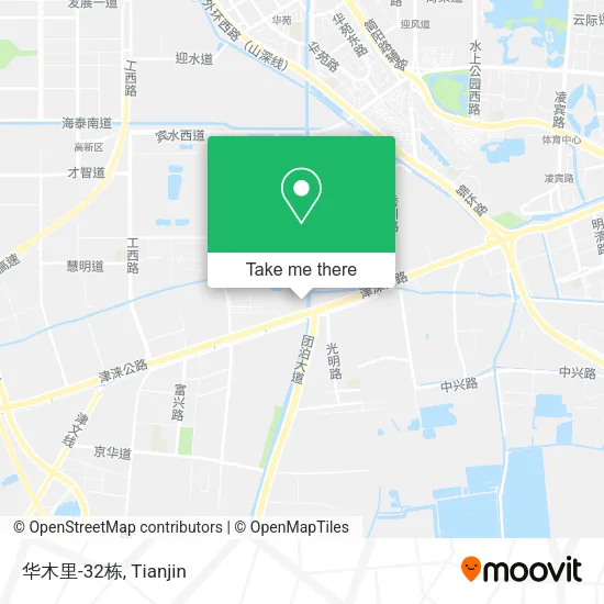华木里-32栋 map