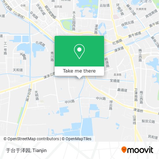 于台于泽园 map