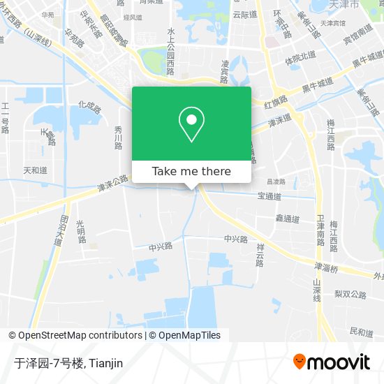 于泽园-7号楼 map