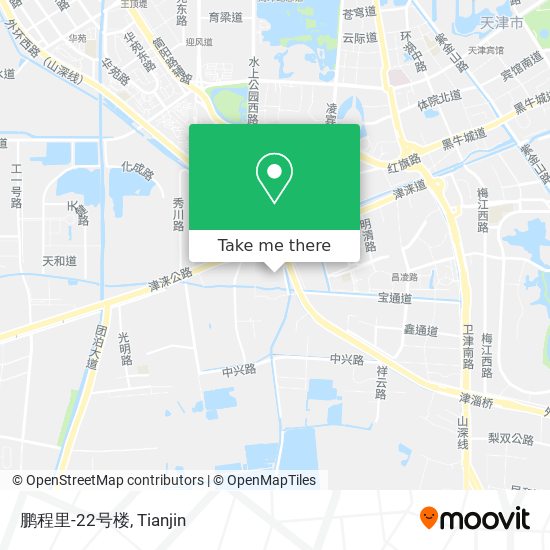 鹏程里-22号楼 map
