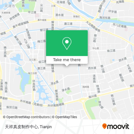 天祥真皮制作中心 map