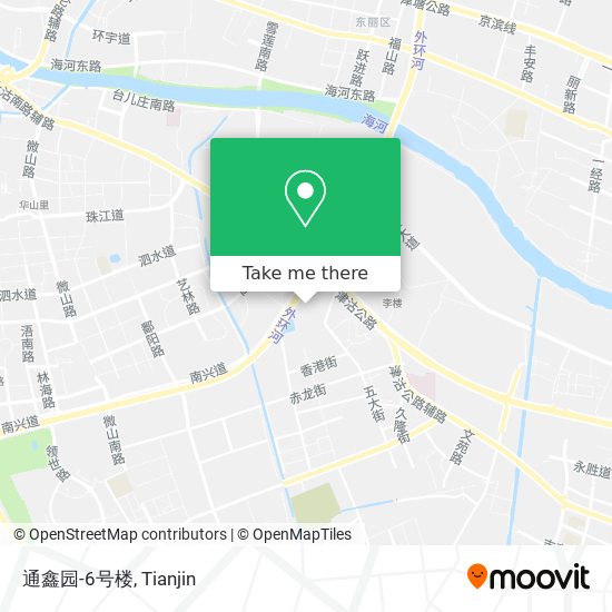 通鑫园-6号楼 map