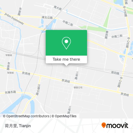 荷月里 map