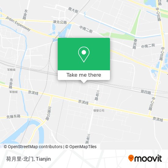 荷月里-北门 map