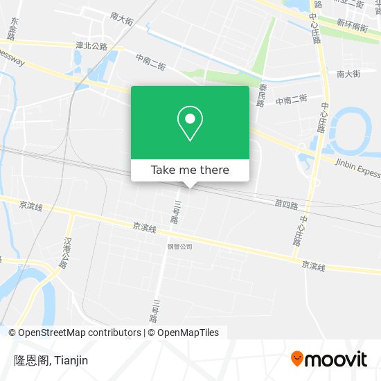 隆恩阁 map