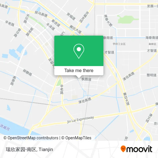 瑞欣家园-南区 map