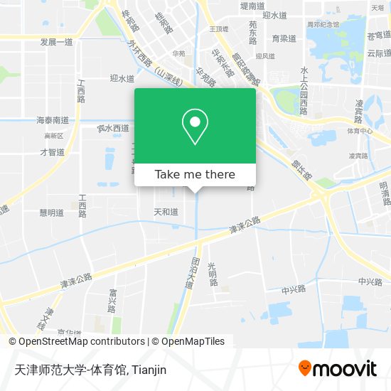 天津师范大学-体育馆 map