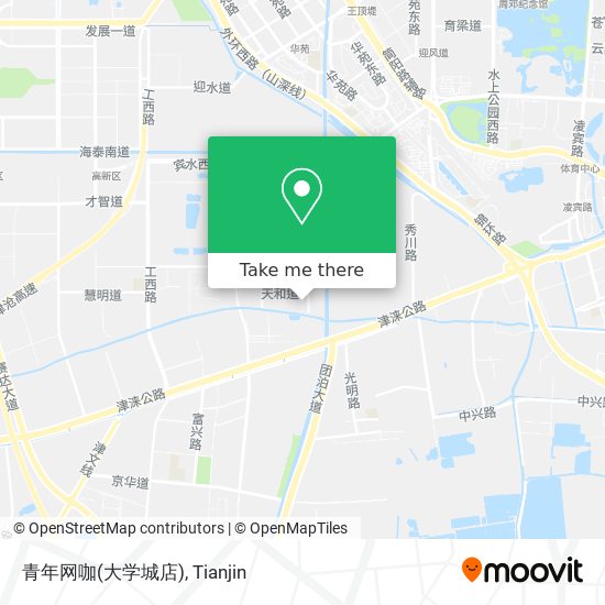 青年网咖(大学城店) map