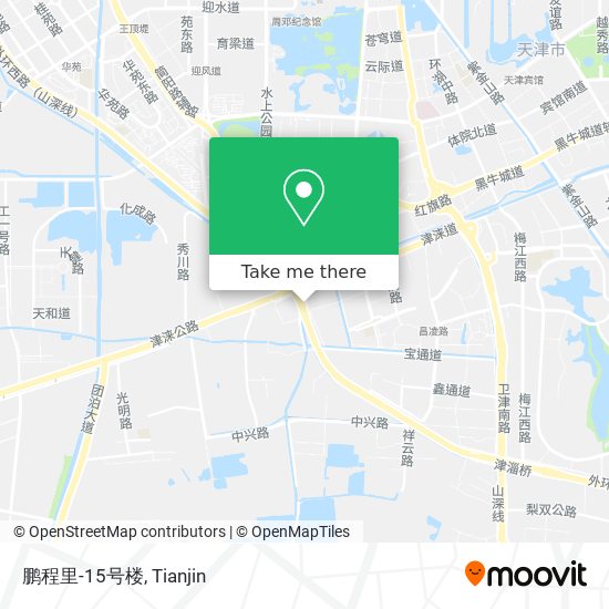 鹏程里-15号楼 map