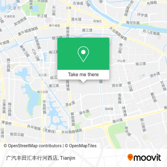 广汽丰田汇丰行河西店 map