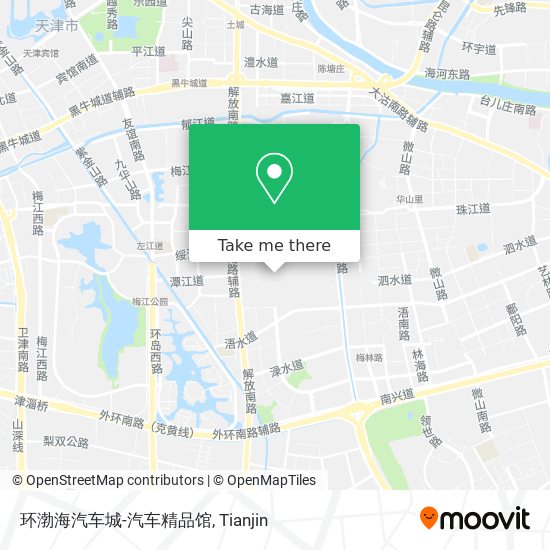 环渤海汽车城-汽车精品馆 map