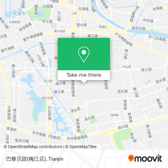 巴黎贝甜(梅江店) map