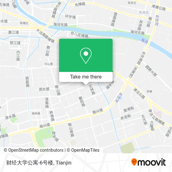 财经大学公寓-6号楼 map