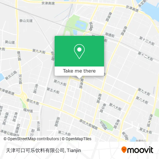天津可口可乐饮料有限公司 map