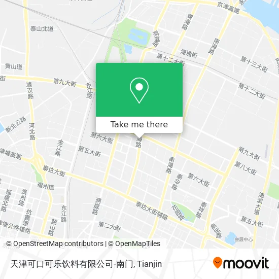 天津可口可乐饮料有限公司-南门 map